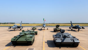 Difesa italiana: potenza militare, aerei, carri e missili